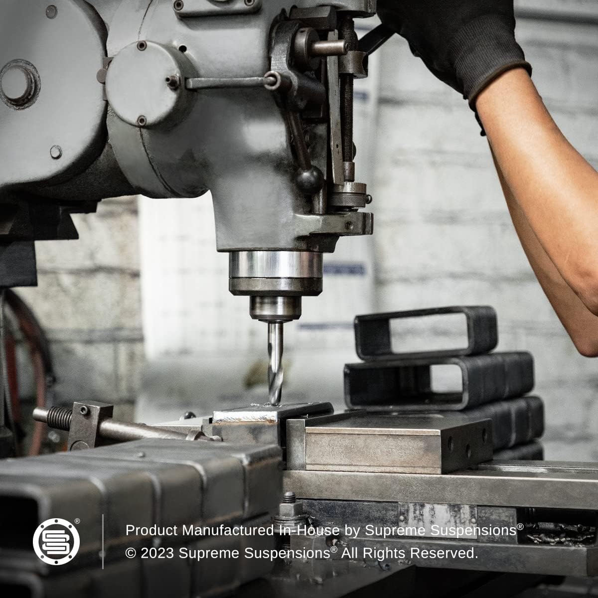 Supreme Suspensions - 2" Rear Leveling Kit for 1994-2001 Dodge Ram 1500 2WD 4WD - Heavy Duty 9/16th Pin Lift Blocks with Square Bend U-Bolts Kit