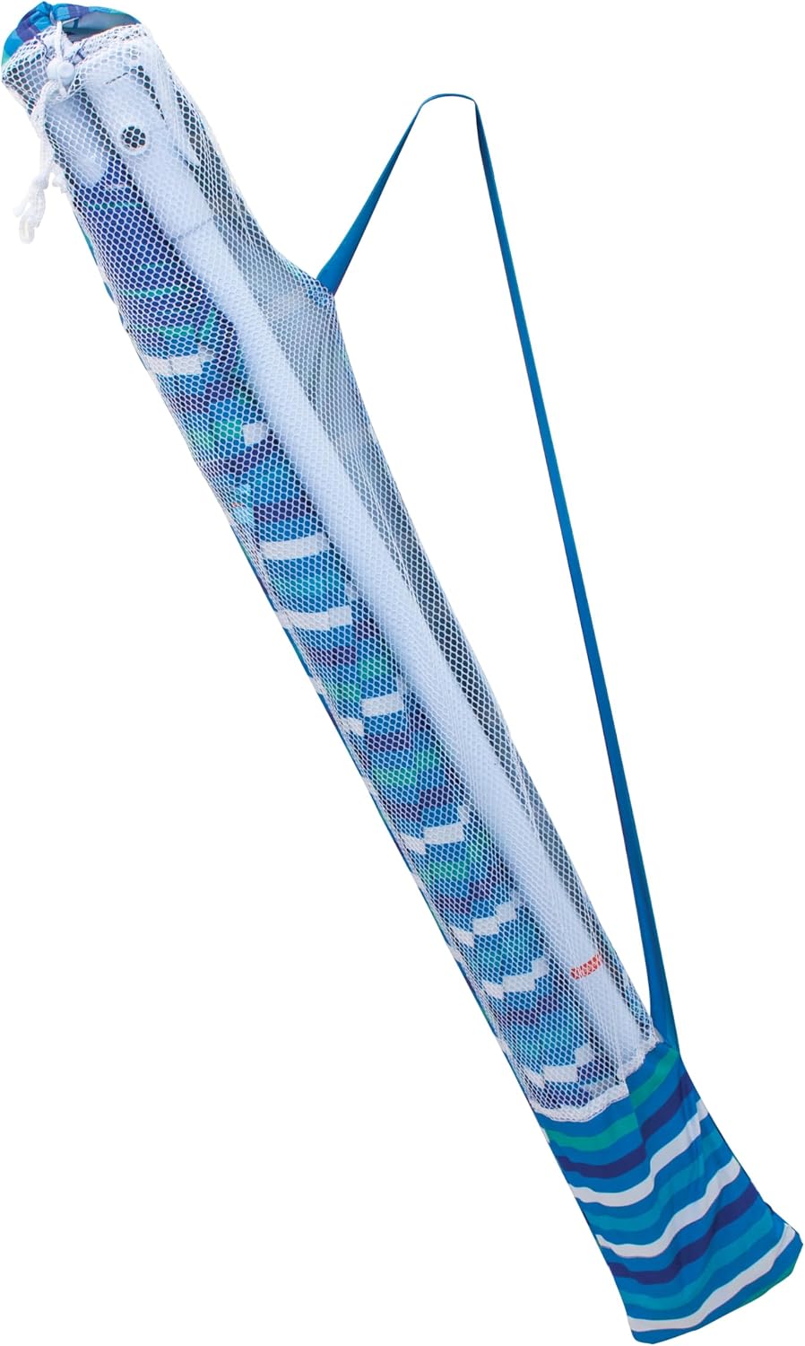 Tommy Bahama 6' UPF 50+ Tilt Beach Umbrella with Integrated Sand Anchor, Wind Vent, and Carry Bag