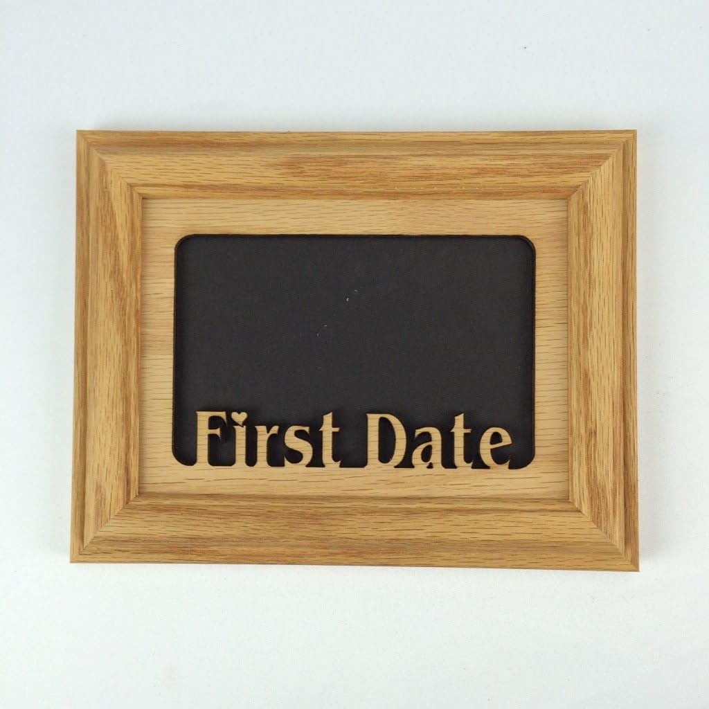 First Date Oak Picture Frame and Oak Matte H 5x7