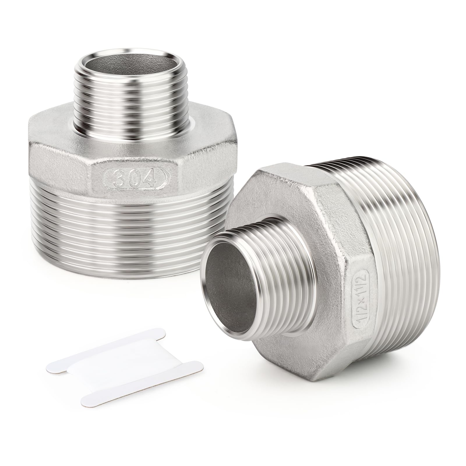 Raccord réducteur NPT TAISHER en acier inoxydable 304 moulé durable
