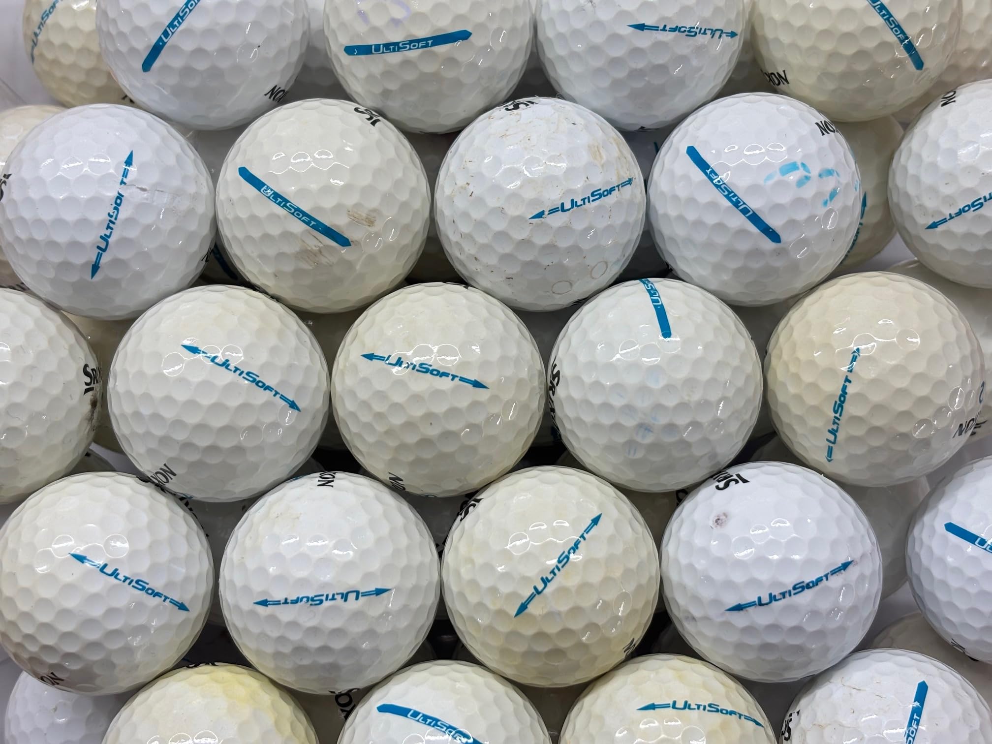 24 Srixon Ultisoft golf balls- Grade B lake Balls (used not new)