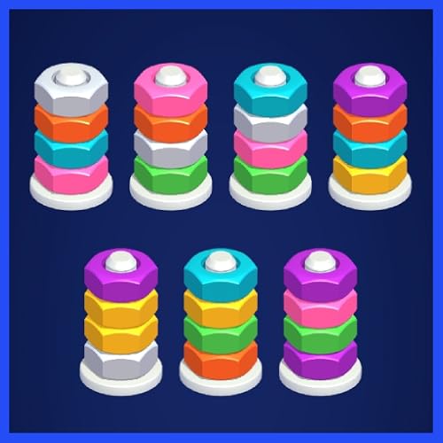 Screw Nut Sort Puzzle