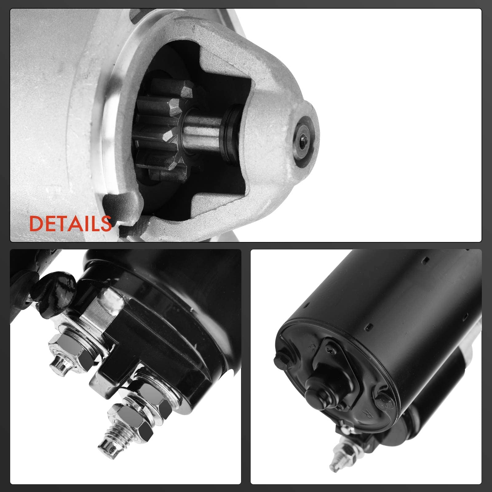 Frankberg Motorino di avviamento 1 1 KW 12 V 9 denti 0001107066 | Compatibile con: Kappa Coupe 838, 145.930, Dedra SW 835, Delta II 836, Marea 185, 156 Sportwagon 932, Lybra 839