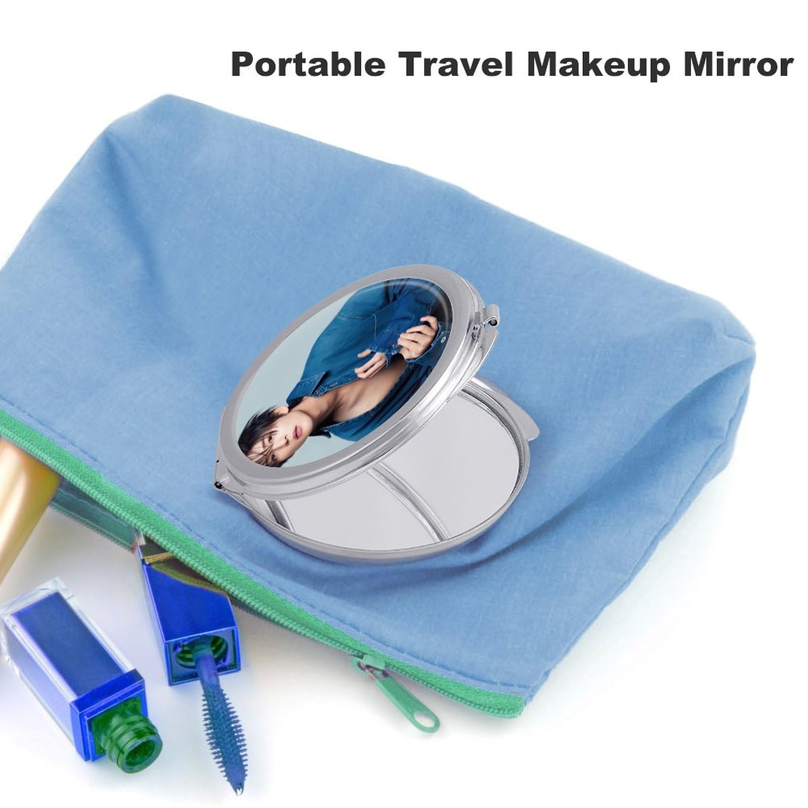 Amazon.co.jp: Snowman 目黒蓮 化粧鏡 コンパクトミラー 化粧ミラー