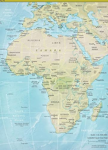 Miniatura 2 de Noah Rompecabezas Mapa África 1000 Piezas