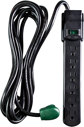 GoGreen Power GG-16106MS 6 - Protector de sobrecarga con cable de 6 pies