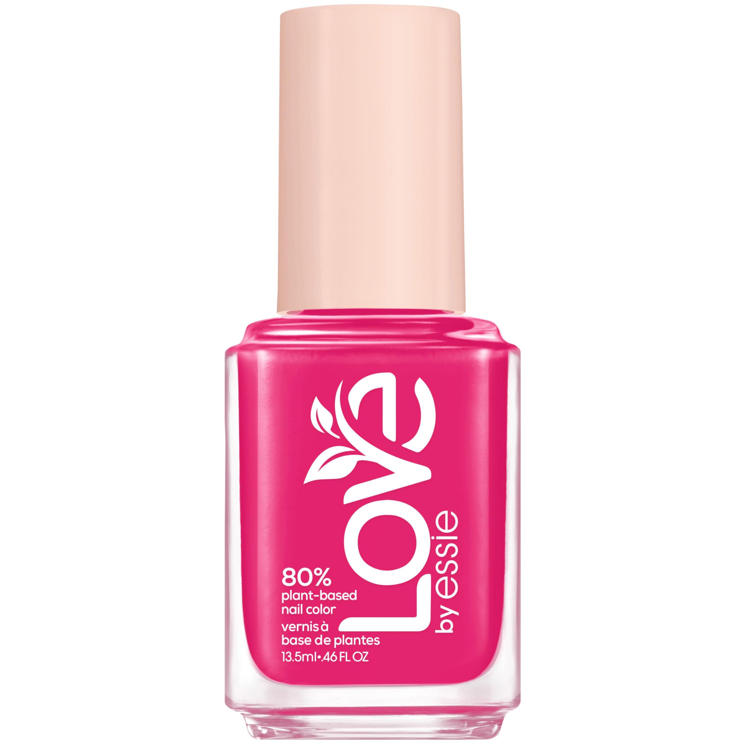 Essie Self Love Rush, Pink Langanhaltender Nagellack Mit Cremigem Finish, Kurze Trocknungszeit Und Weniger Absplitterungen, Vegane Formel, Love By Farbe: Nr. 80 Self-Love Rush, Pink, 1 X 13,5 Ml