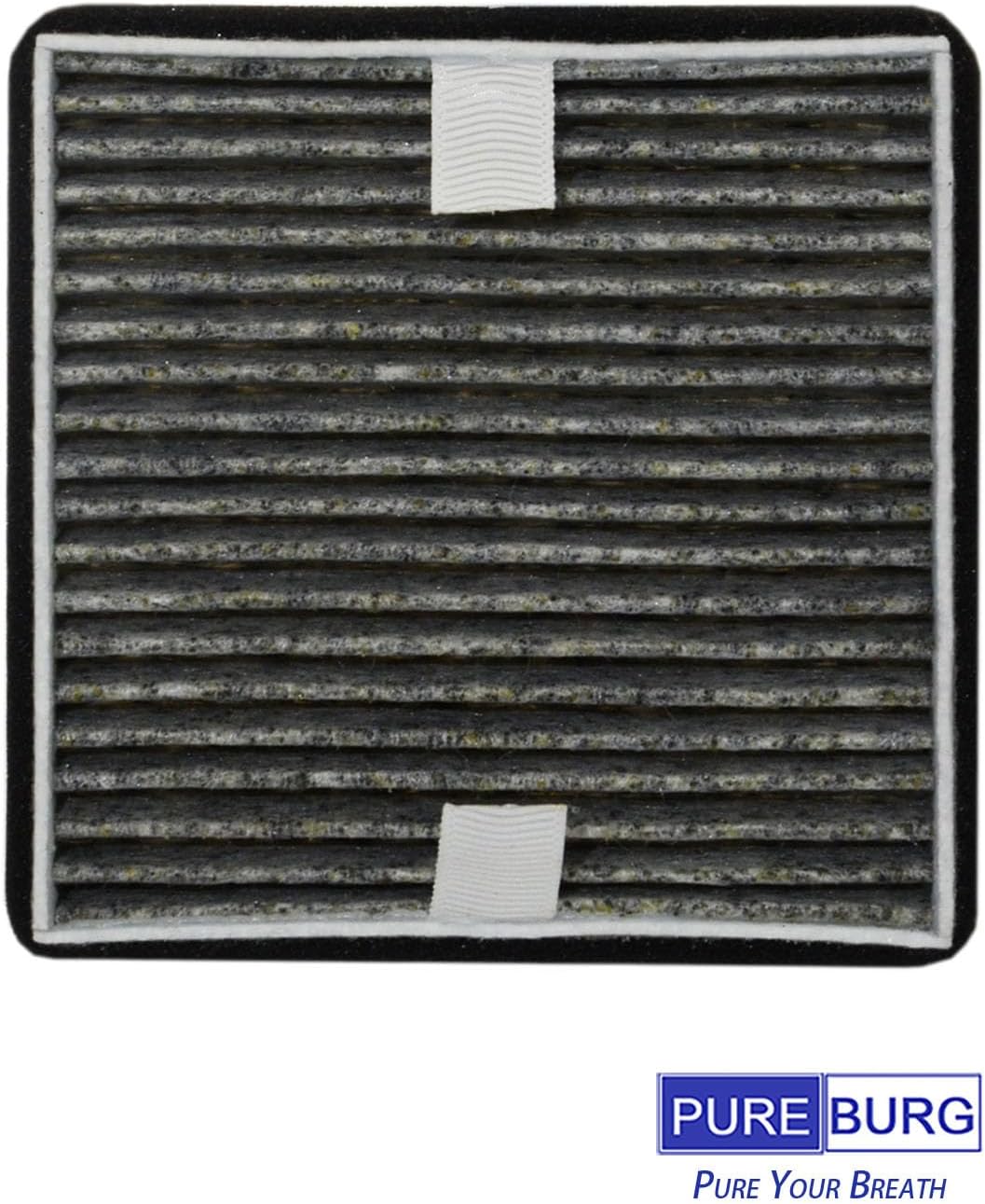 PUREBURG Replacement Filters Compatible with Febreze OdorGrab FHT150W Air Cleaner (FRF105) T Filter, 4-Pack HEPA Activated Carbon Odor Reducer Air Clean image 3