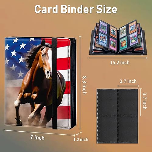 Vista 48 de Carpeta para tarjetas de intercambio, 4 bolsillos para tarjetas intercambiables, 400 bolsillos de doble cara, funda para tarjetas de tamaño Galaxia