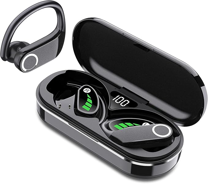 title=Selorr Auricolari Bluetooth, Cuffie Bluetooth 5.1 con Stereo HiFi, 56 Ore di