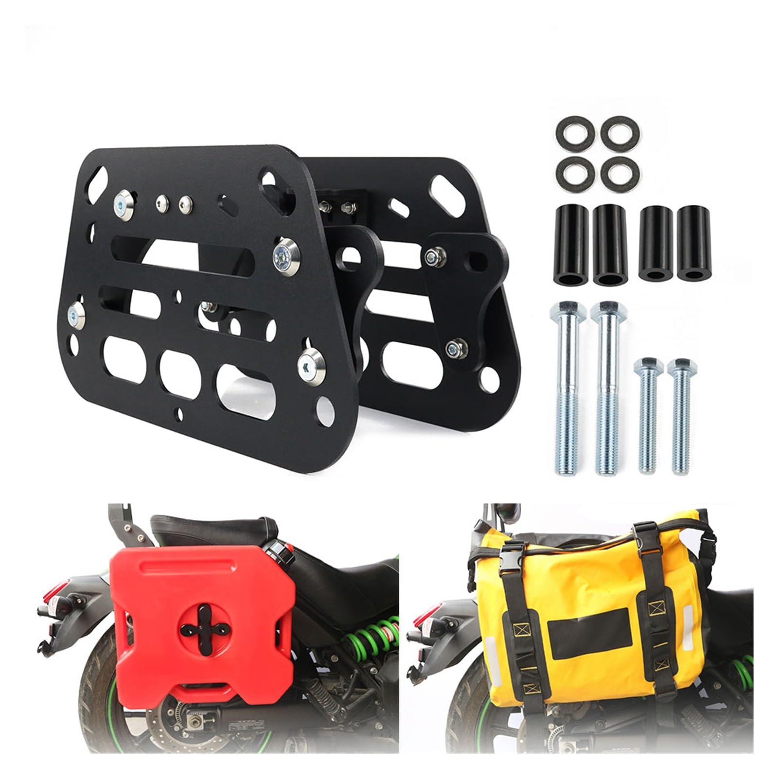Moto Mensola Supporto Portapacchi Adatto Per VU&LCAN S 650 Supporto Per Barra Di Per Borse Laterali, Portapacchi Per Moto, Contropunta, Accessori Posteriori