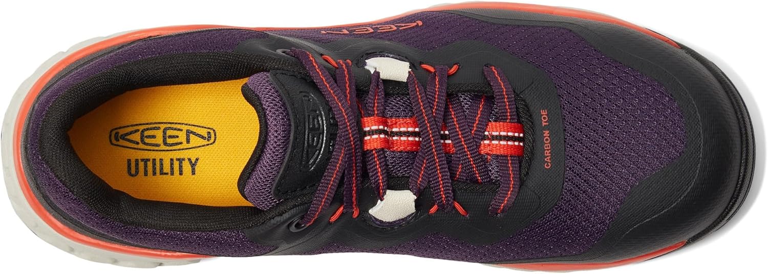 KEEN Utility Tempe - Shoes for Men - Compression-Resisting Midsole - Cement Outsole - Abrasion-Resistant Upper - size 8,5