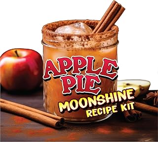 Tapcraft - Complete Apple Pie Moonshine Recipe Mash and Fermentation Kit - Make Your Own Apple Pie Moonshine at Home - Gifts for Moonshine Lovers
