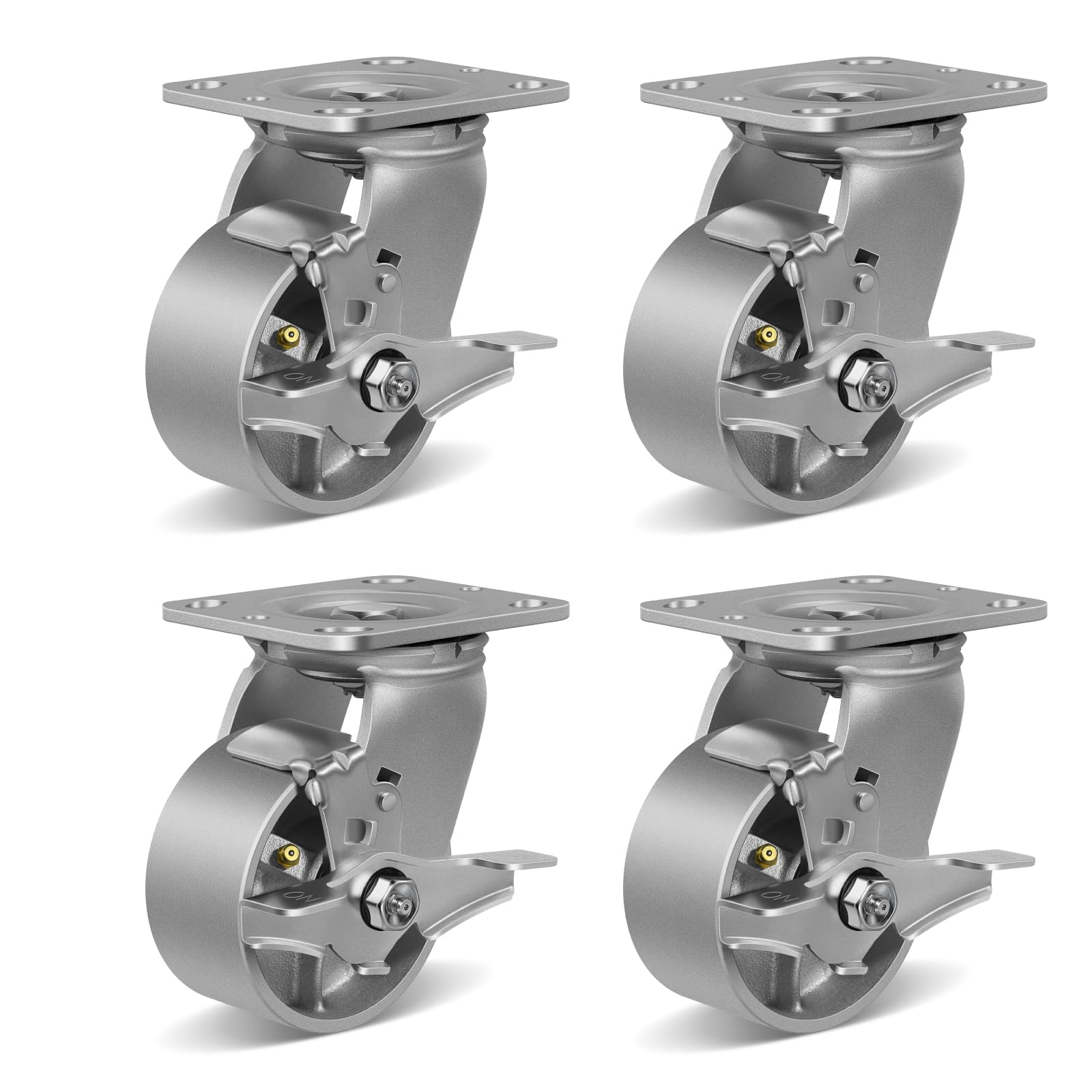 Heavy Duty Caster Wheels - 5000LB Capacity -27