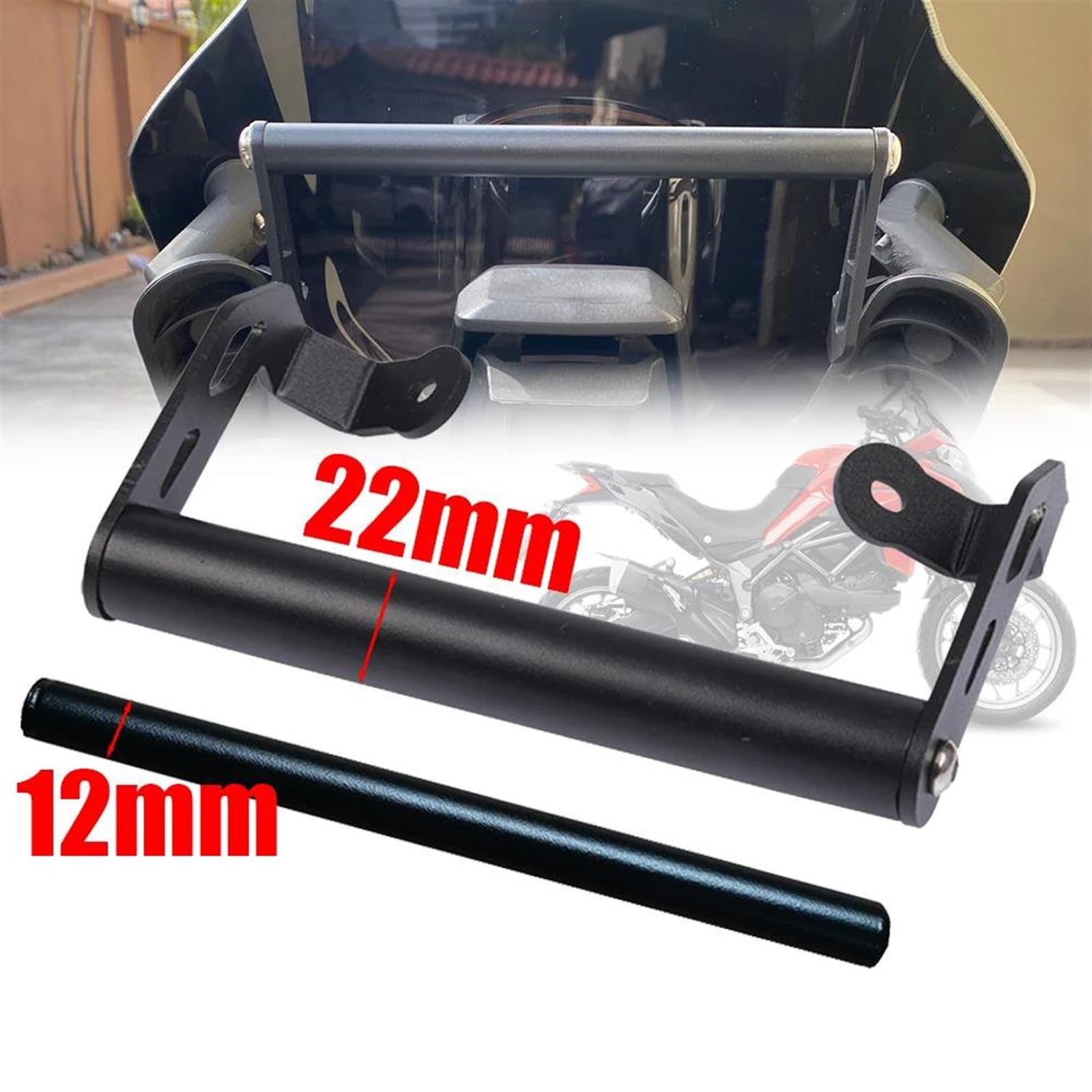 Soporte Móvil Bicicleta para Ducati para MULTISTRADA para 950 950s V2 MTS 1200 para Enduro 1200S Soporte Teléfono Móvil Motocicleta Soporte Placa Navegación GPS Accesorios Soporte Teléfono Bici