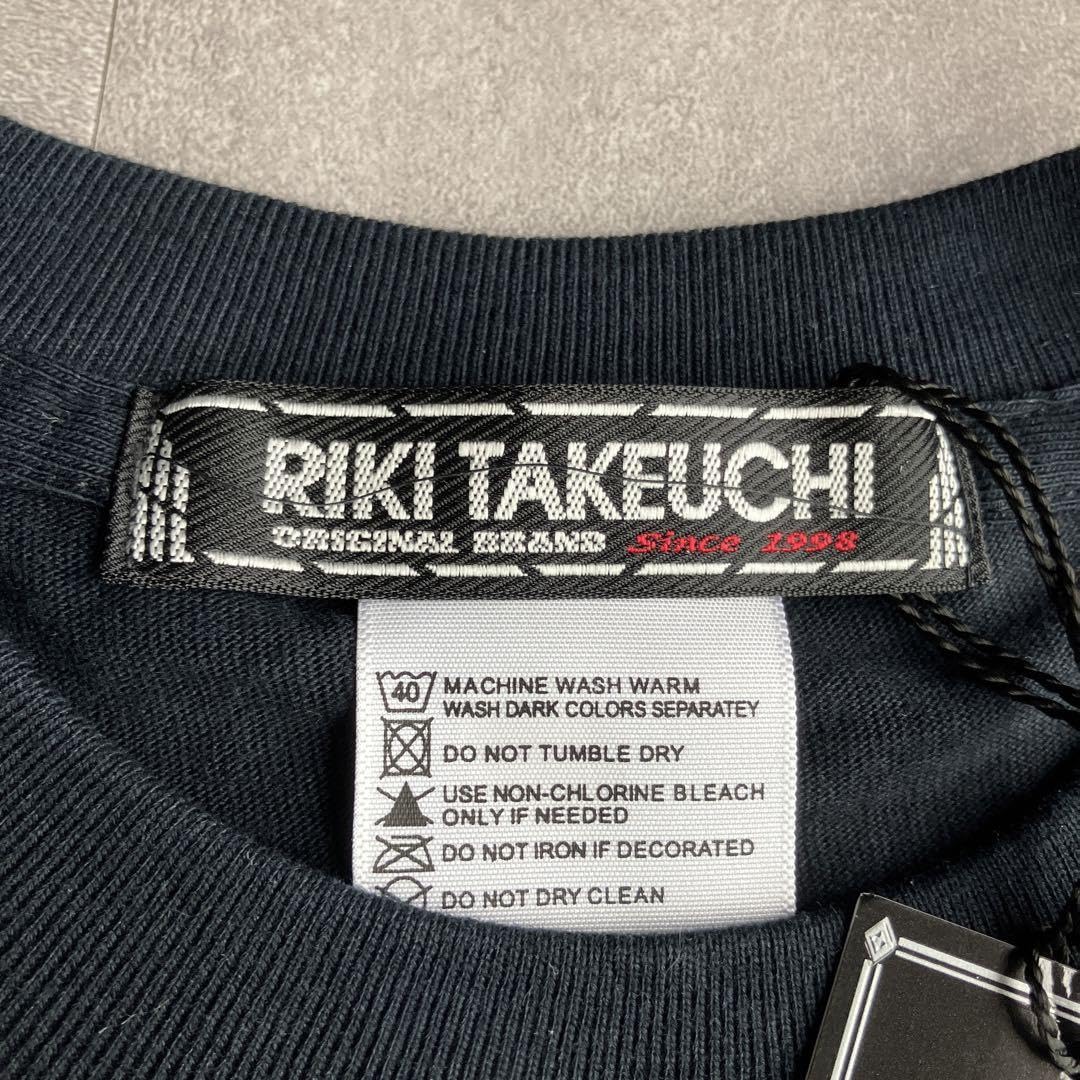 Amazon.co.jp: 竹内力 RIKI TAKEUCHI バックプリントTシャツ M