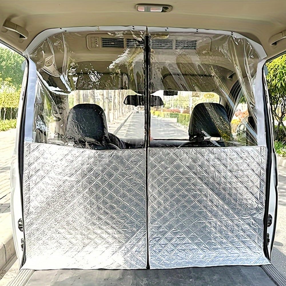 Trennwand für Auto, mit Reißverschluss, für Hochdach, Wohnmobil, Wohnwagen