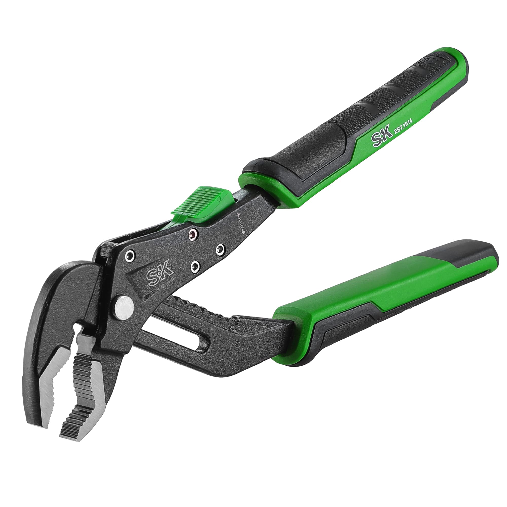 SK 8-Inch Quick Adjust Groove Joint Pliers, Water Pump Pliers
