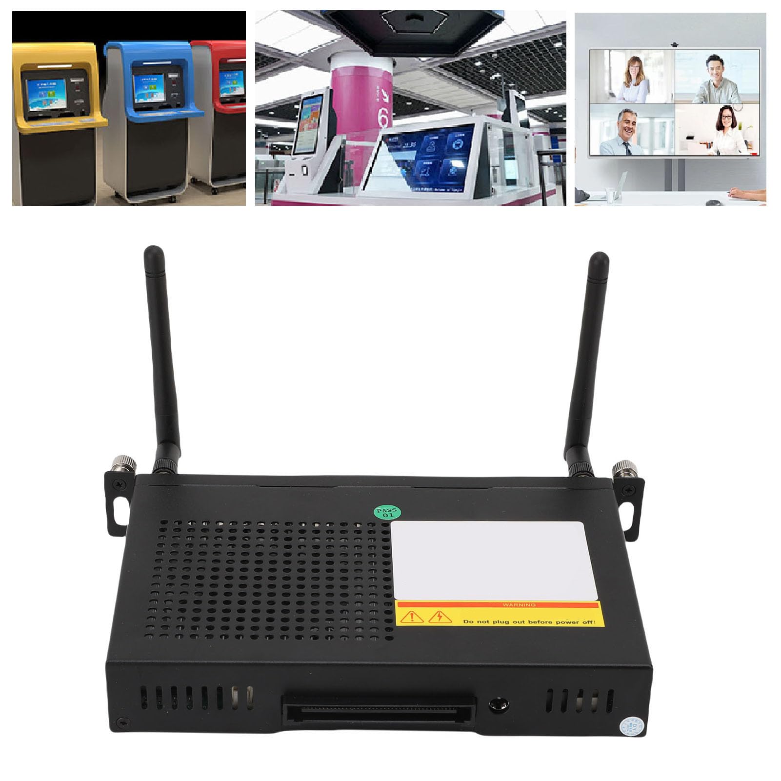 ASHATA OPS PC, Small PC Computer Module 13th Generation Mobile Processor 1355U CPU DDR4 32GB Memory 1TB SSD, Dual Video Output HDMI VGA, Plug and Play