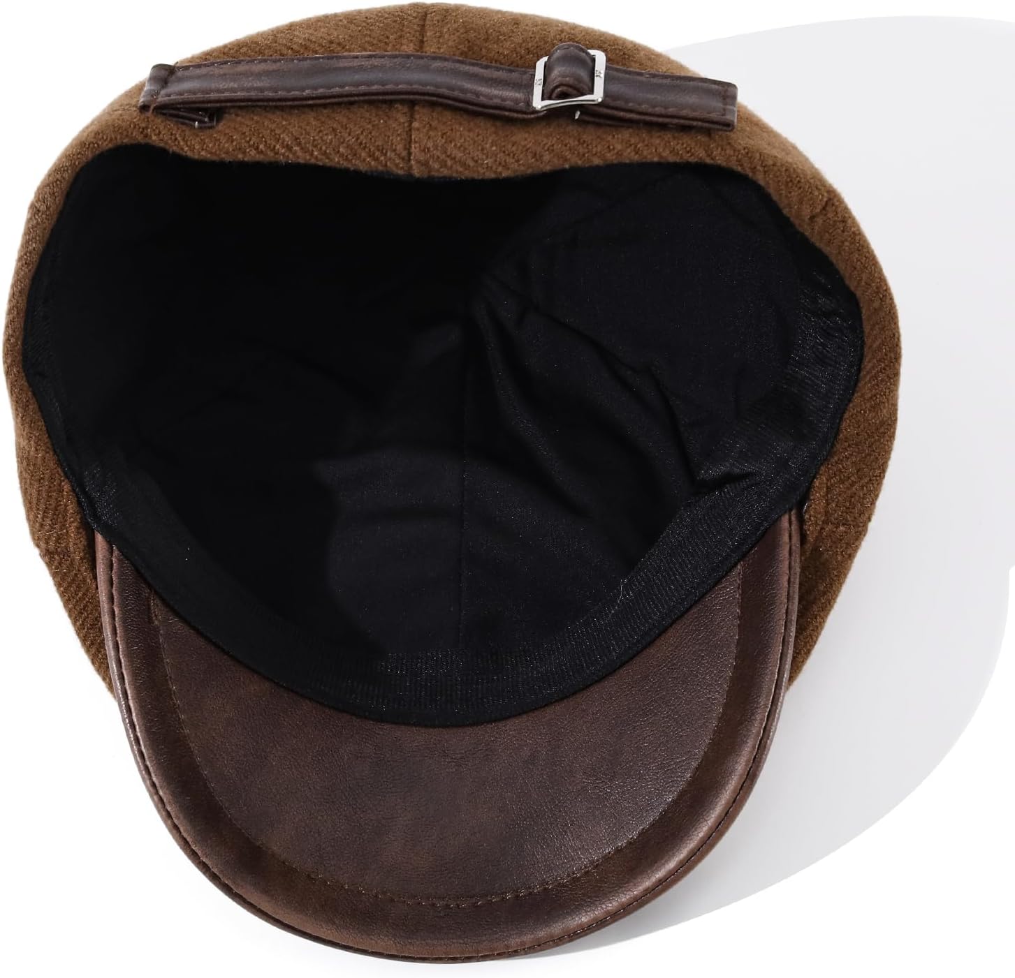 Woolen Newsboy Cap for Men Women Winter Irish Newsies Cabbie Hat Classic Vintage Ivy Cabbie Caps Hooligan Driver Hats - Image 4