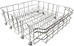 DD82-01384A Dishwasher Lower Rack Replacement for Samsung DW80R2031US, DW80R2031UG, DW80N3030US, DW80N3030UB, DW80N3030UW, DW80M2020US Series – Exact OEM Dimensions 22.5”x20.5” Dishwasher Bottom Rack