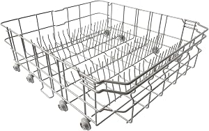DD82-01384A Dishwasher Lower Rack Replacement for Samsung DW80R2031US, DW80R2031UG, DW80N3030US, DW80N3030UB, DW80N3030UW, DW80M2020US Series – Exact OEM Dimensions 22.5”x20.5” Dishwasher Bottom Rack