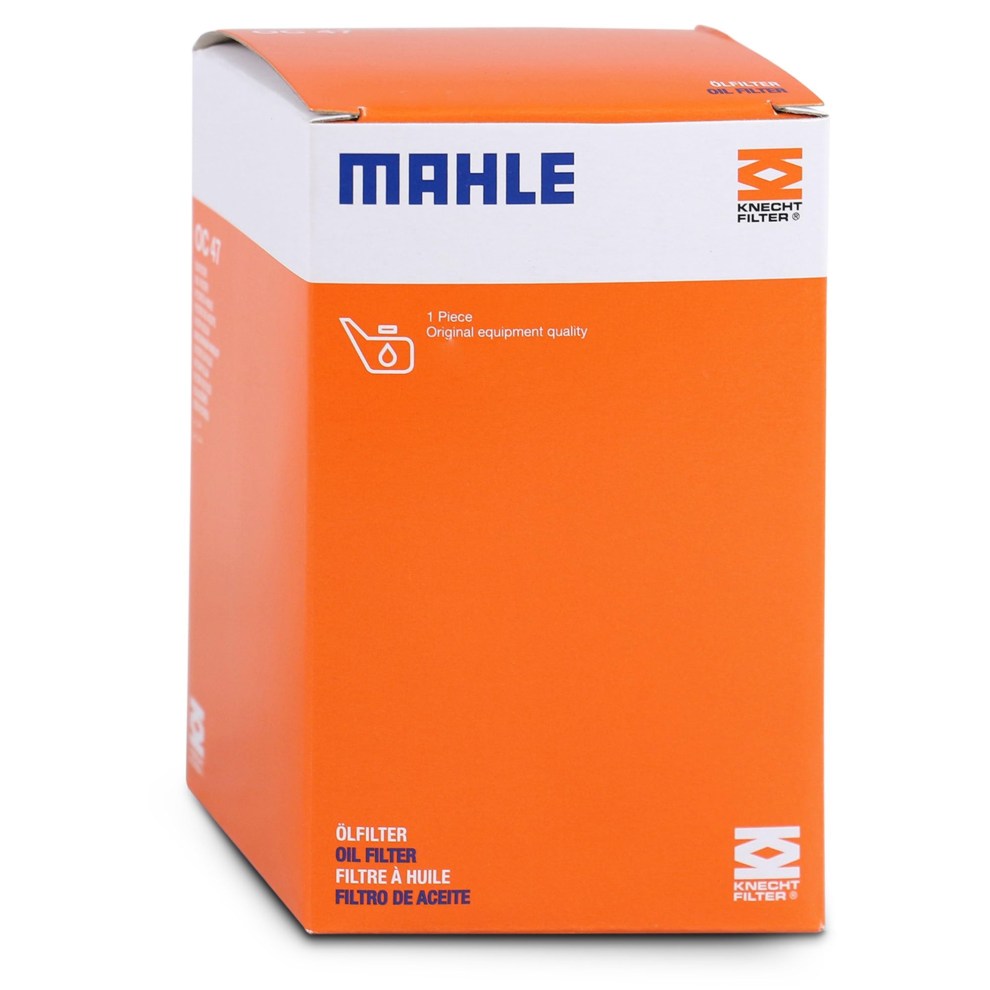 3X MAHLE / KNECHT Filtro Olio OC 47