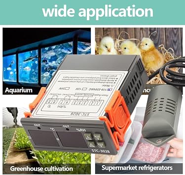 STC-3028 AC110 -220V Digital Temperature Measuring Control