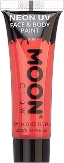 Moon Glow - 0.42oz Blacklight Neon UV Face & Body Paint - Intense Red