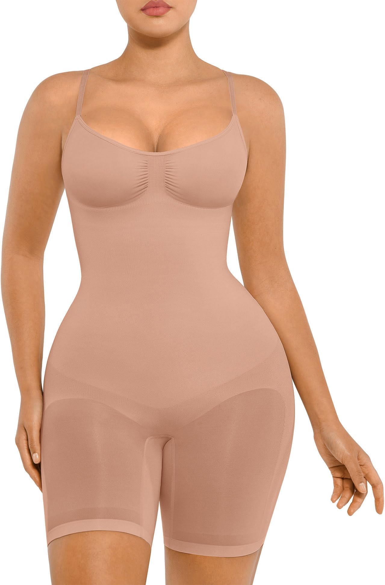 FeelinGirl Seamless Shapewear for Women Tummy Control Breathable Full Body Shaper Slimming Underwear XS-5XL