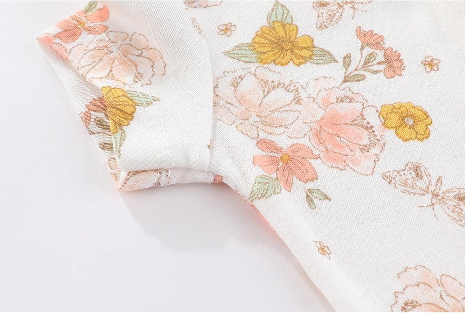 falianni Baby Boy Girl 10 Piece Combined Type Clothing Set Cotton Baby Bodysuits and Pants Set Home Outdoor Infant Clothes - Image 3