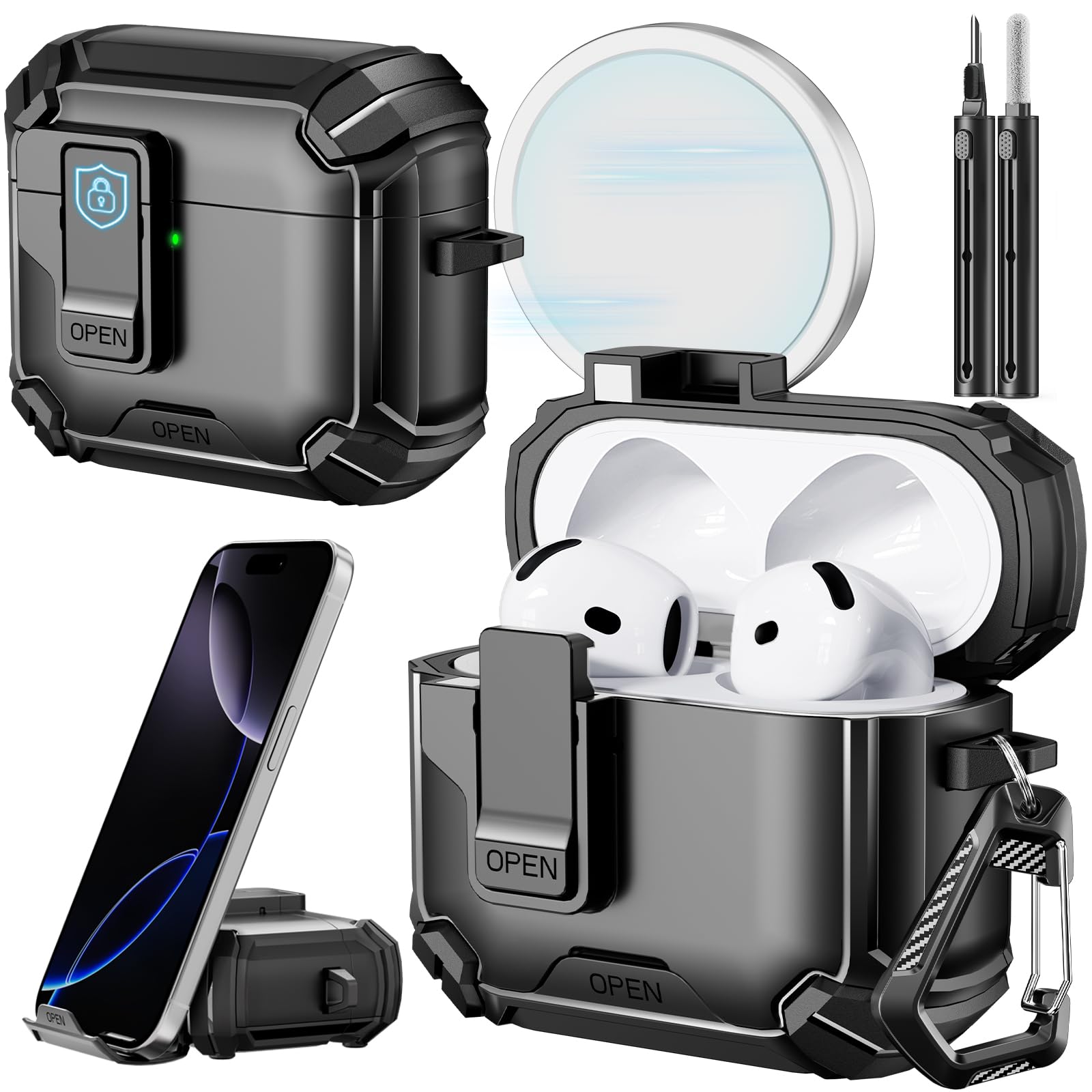 Inesore for Airpods4 ケース 磁気自動ロック (2024)…