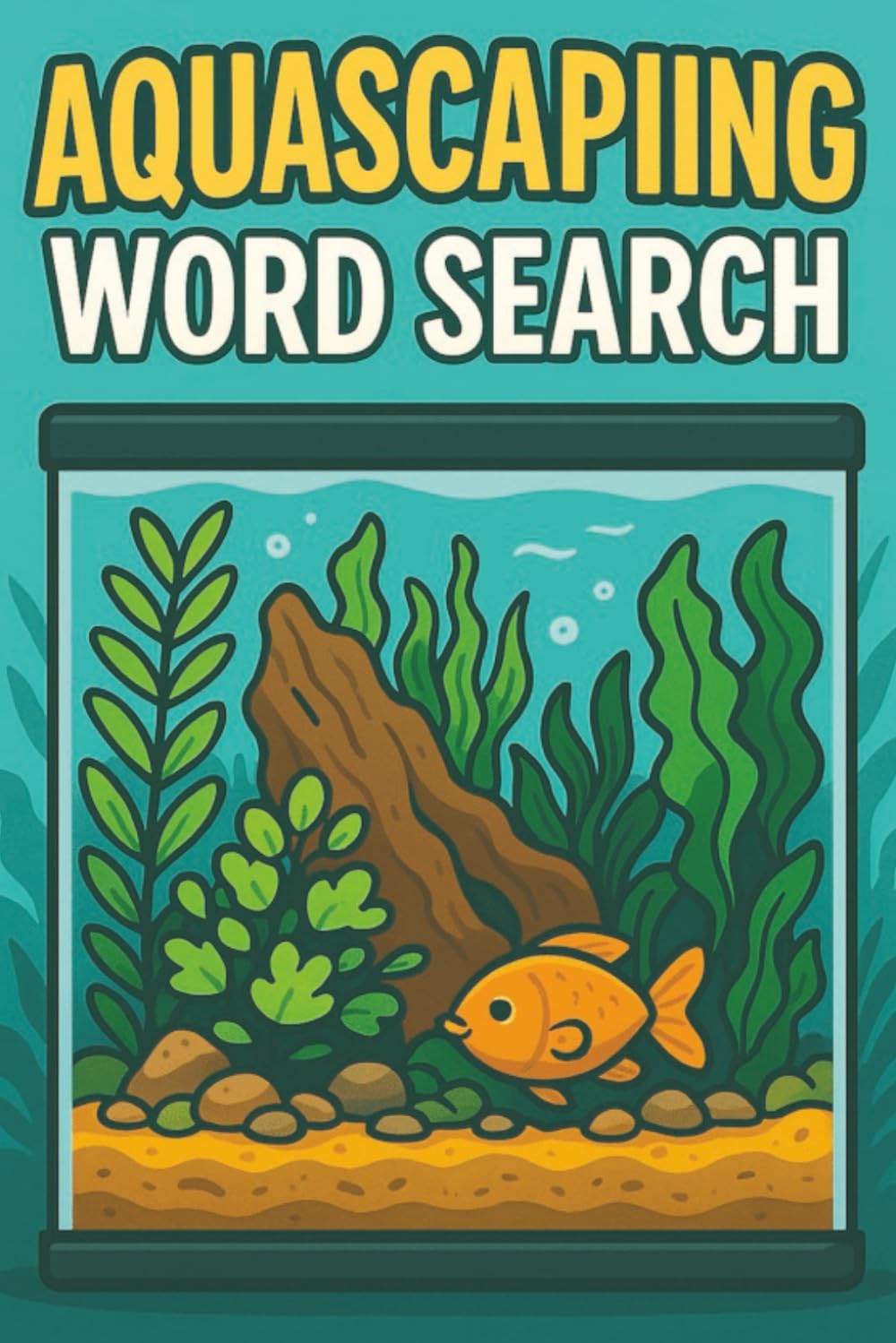 Aquascaping Word Search: 40 Underwater-Themed Puzzles for Aquatic Design Enthusiasts: Explore the art of underwater gardening through fun, relaxing ... featuring plants, gear, and layout terms