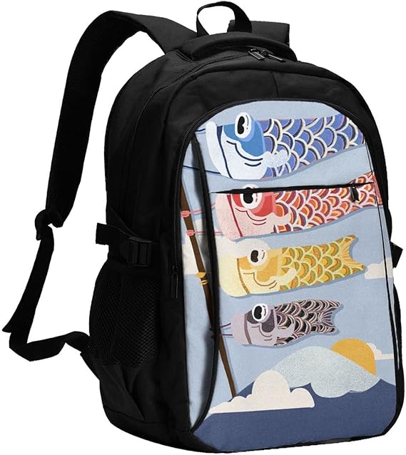Amazon Co Jp Pc リュック ラップトップバッグ こいのぼり 富士山 和風 水彩イラスト 大容量 リュックサック バックパック ビジネス リュック Usb 充電ポート メンズ レディース 兼用 バッグ リュック おしゃれ 多機能 撥水加工 耐衝撃 リュックサック 人気 通 旅行 通学 Amazon Co Jp Pc リュック ラップトップバッグ こいのぼり 富士山 和風 水彩イラスト 大容量 リュックサック バックパック ビジネス リュック Usb 充電ポート メンズ レディース 兼用 バッグ リュック おしゃれ 多機能 撥水加工 耐衝撃 リュックサック 人気 通 旅行 通学