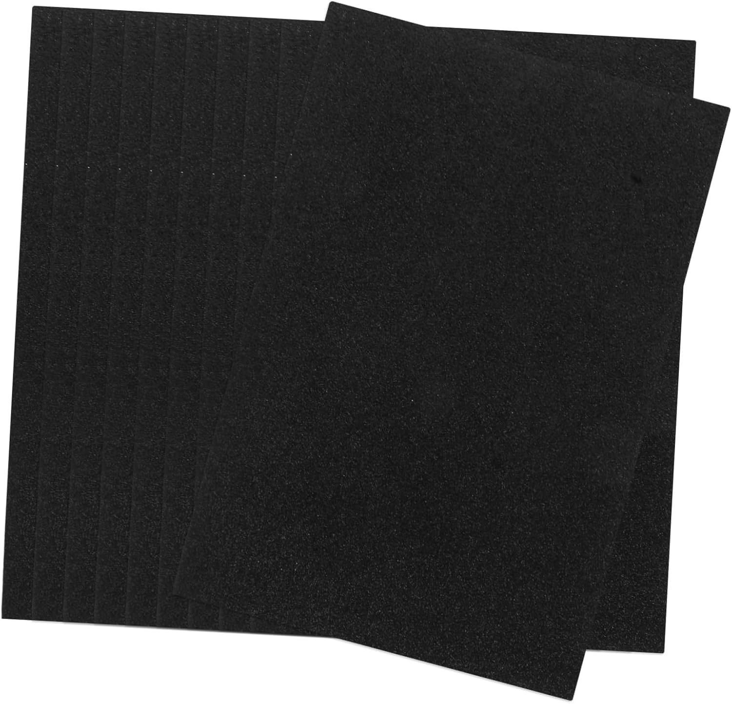 NUOBESTY 2sets Non Adhesive DIY Sponge Sheets Decorative Glitter for Craft Projects Home Decor and Party Decorations for Beginners and Experienced 10pcs*2