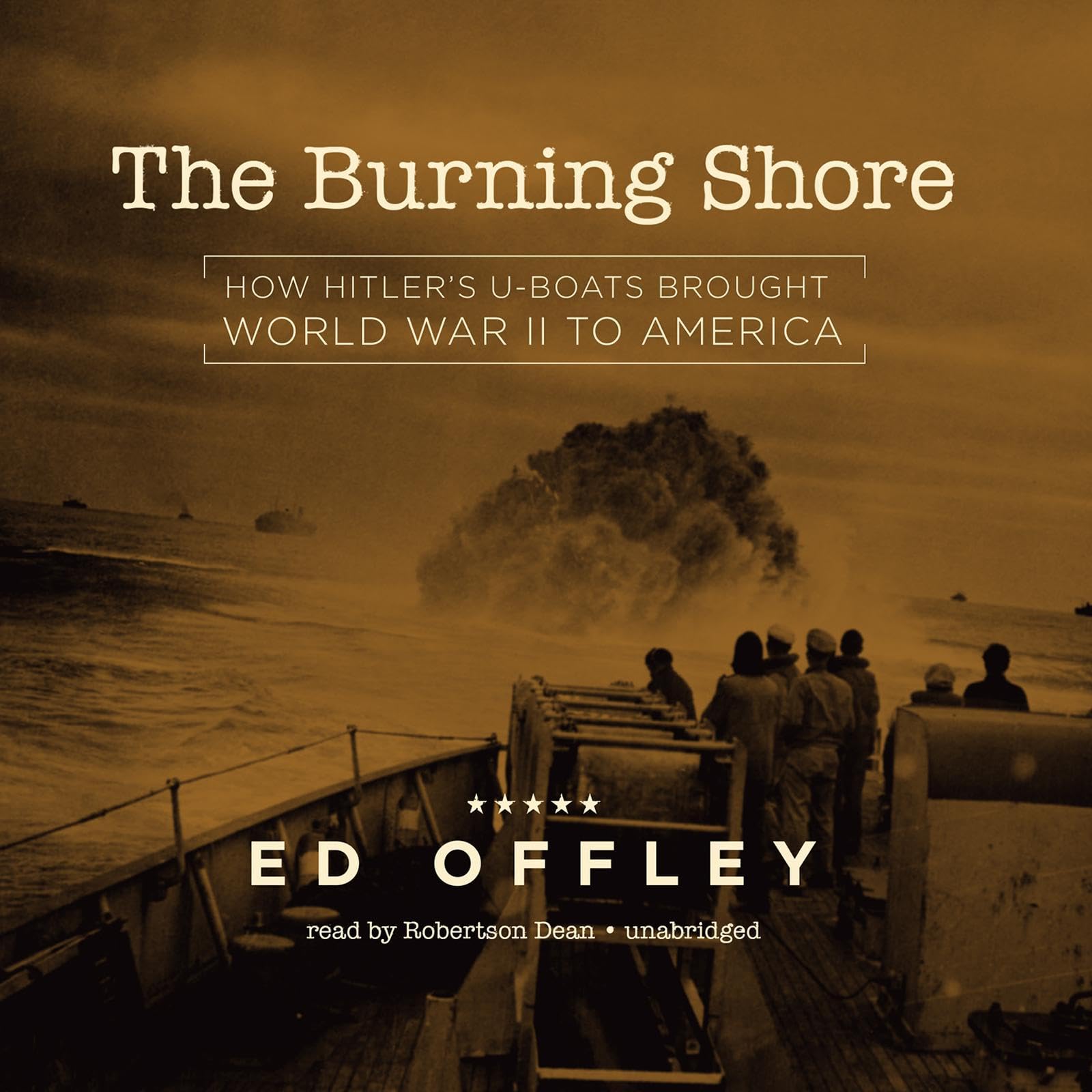 Cover art for The Burning Shore