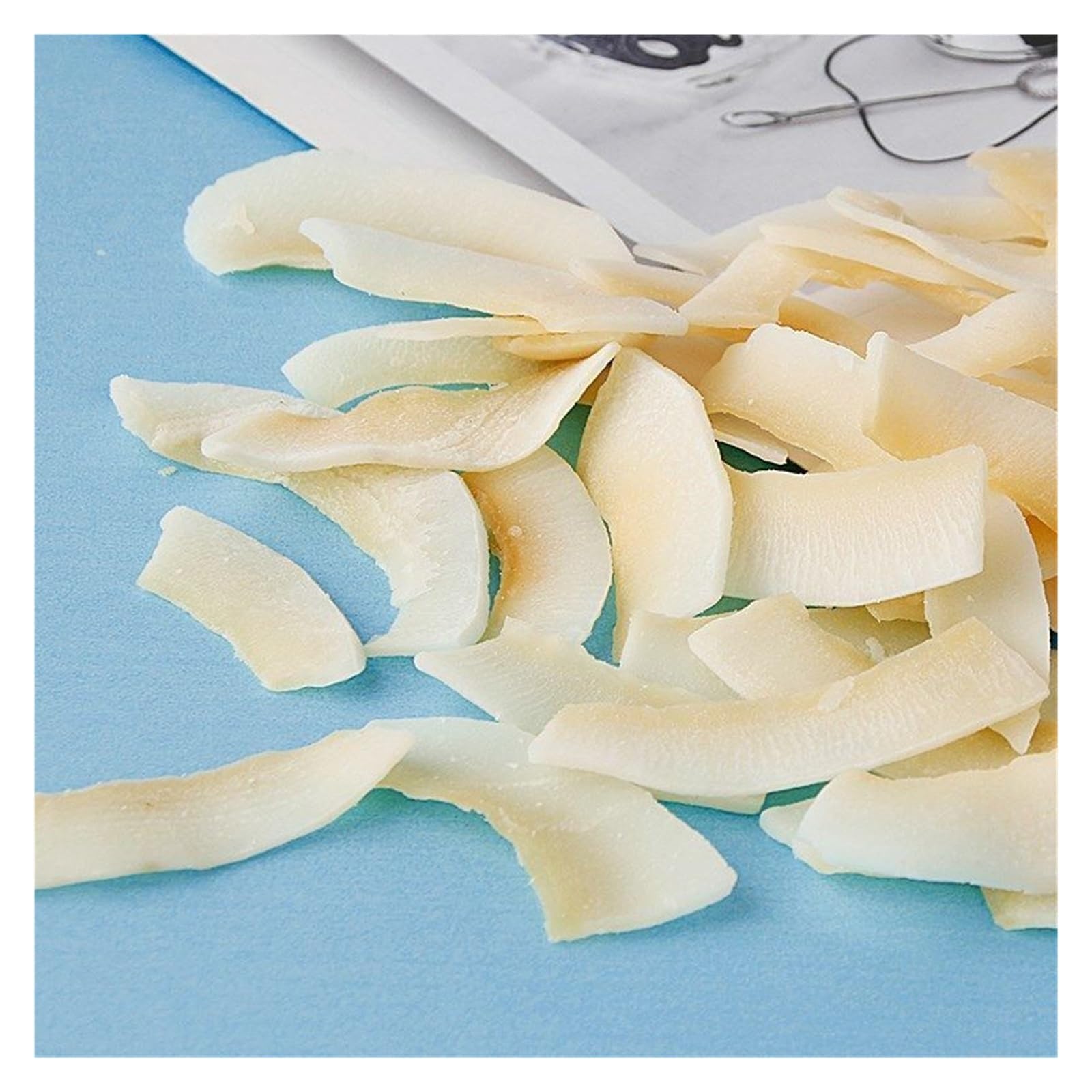 Chips De Coco Bolsa 250g, Snack Fino Y Original, Textura, Sabor Natural(2pcs)
