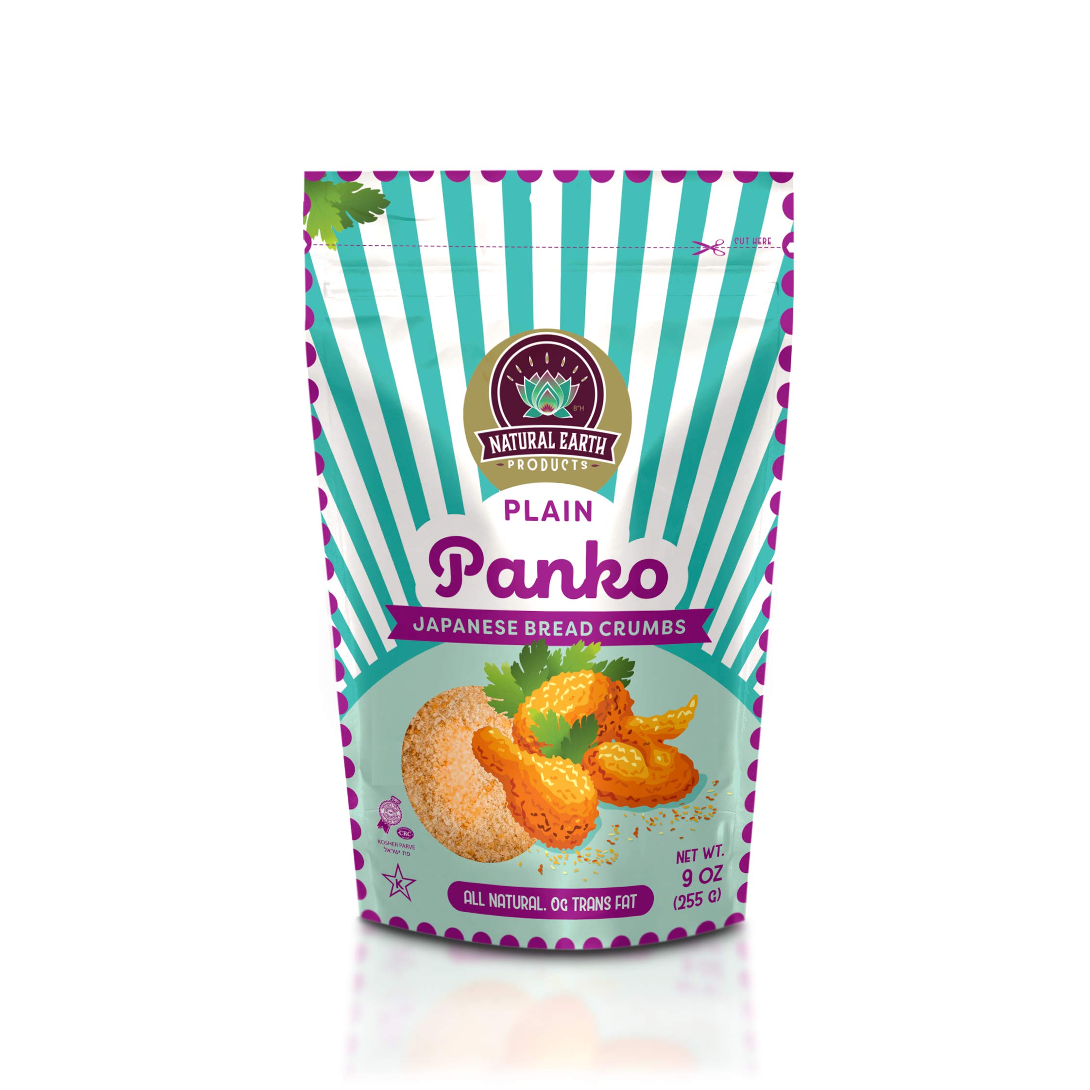 Natural Earth Products Panko Japanese Bread Crumbs Plain - 9 oz