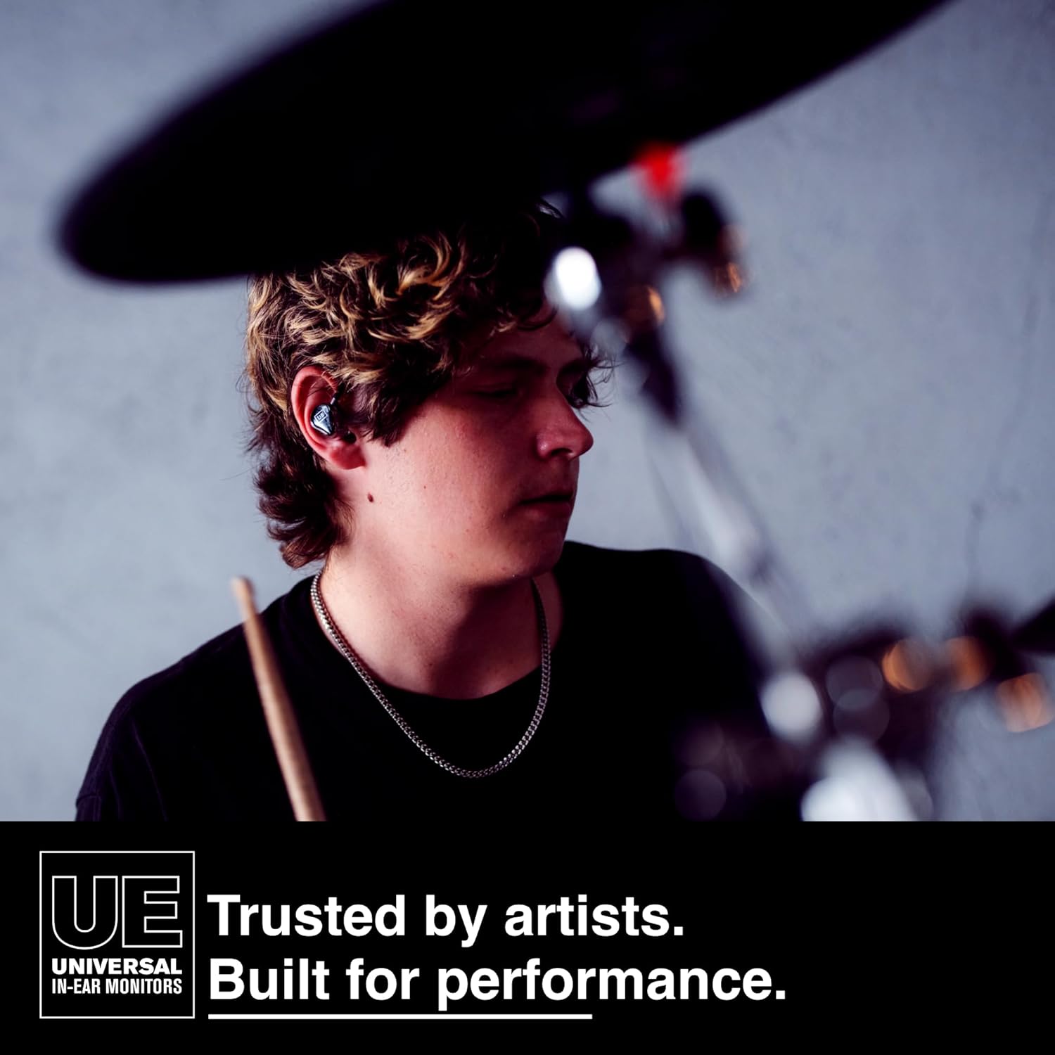 UE 250 Universal in-Ear Monitors, Dual Driver Stage Monitors with Enhanced Low-End for Drummers & Bassists, 1 Pair