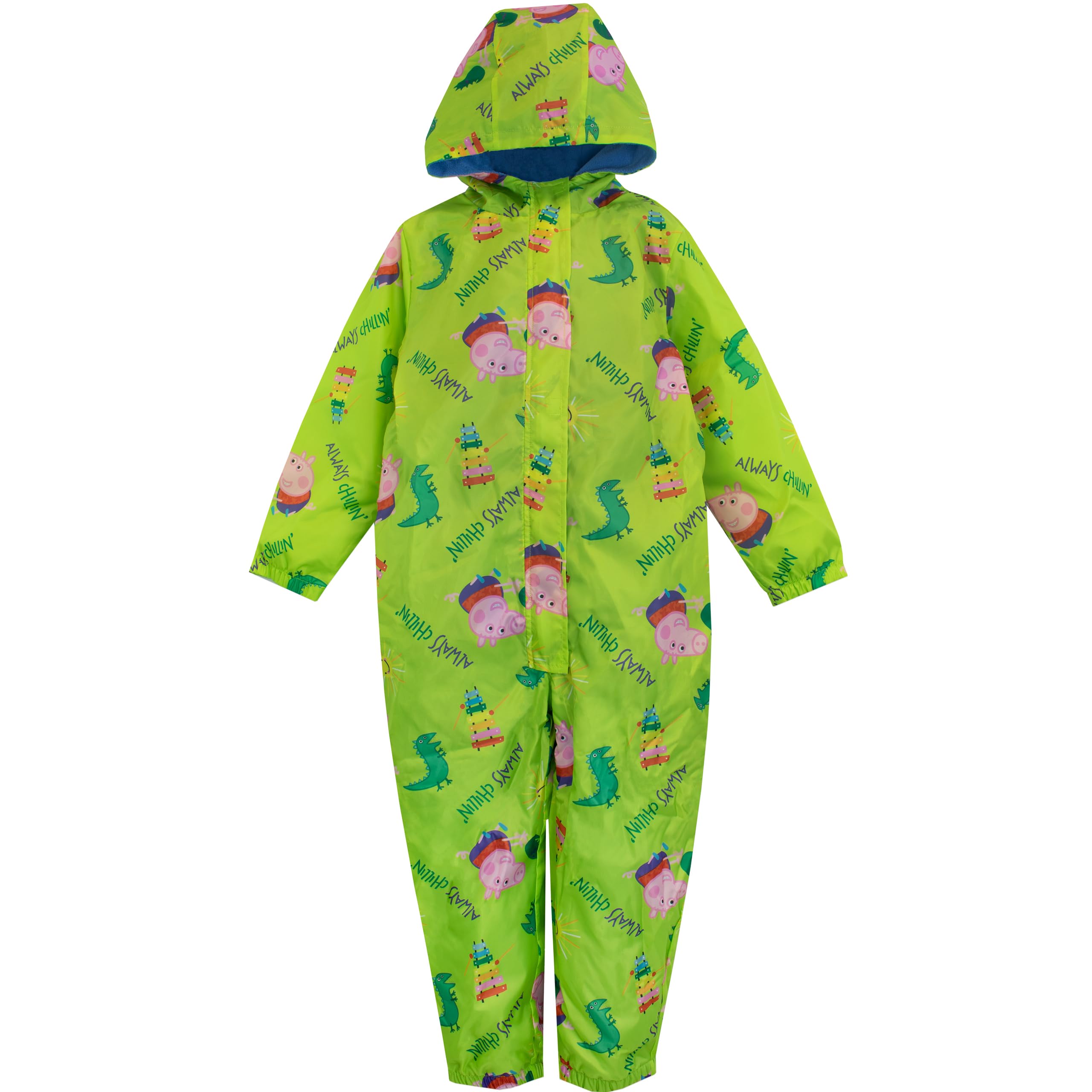 Peppa Wutz Regenanzug | George Wutz Matschanzug | Regenkleidung Kinder | Overall Für Jungs | 104
