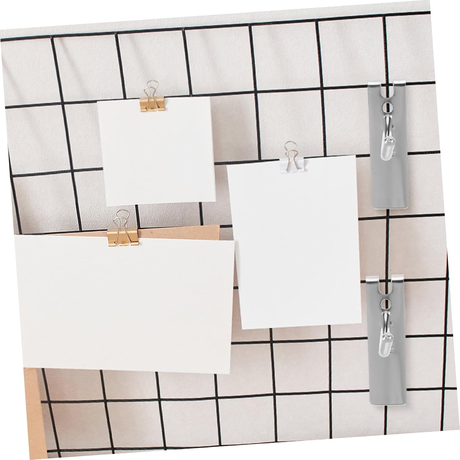 GANAZONO 10pcs 10cm Heavy Duty Pegboard Hooks 6mm Thick Wire Shelf Organizer Hooks for Shop Rack Wall Storage and Kitchen Utility Peg Board Tool Hangers