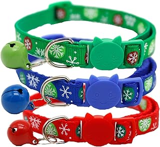 christmas cat collars amazon