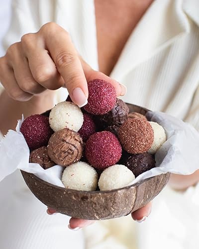 Miniatura 2 de CARIANS Chocolatier - Caja de regalo de trufas de chocolate, regalo de chocolate para el día de la madre, chocolates de sabores surtidos, 36 piezas,