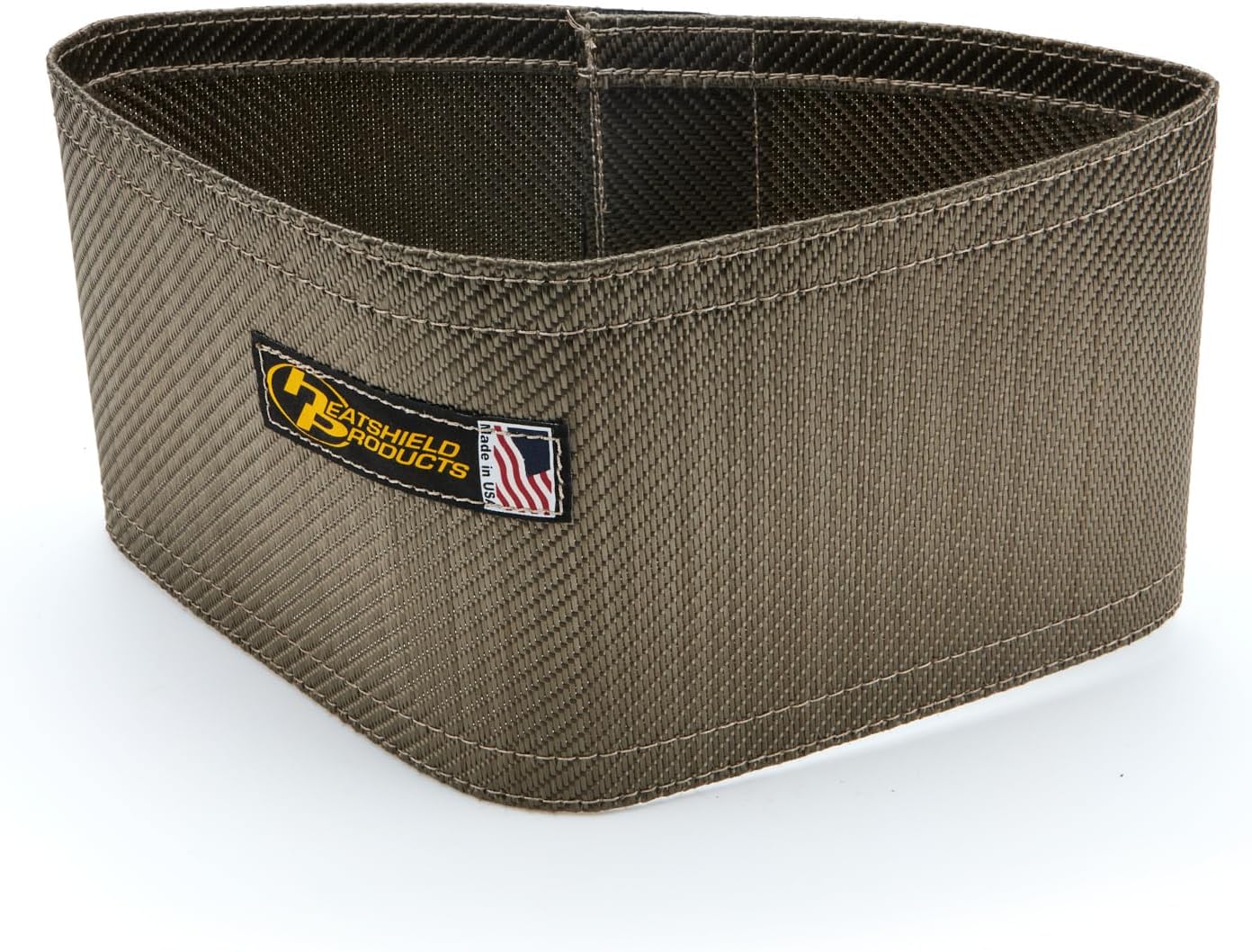 Heatshield Products 502008 Battery Insulation Kit, Lava Heatshield, 1200 Degrees, Hook and Loop Closure, Group 35 Batteries, Woven Fiberglass, Carbon Fiber Look, Each