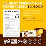 88 Acres Plant Seed Protein Bar, 9 Pack Banana Bread, 12G Vegetable Protein, Gluten Free, Nut Free, Non-GMO, School Safe, Palm Oil Free