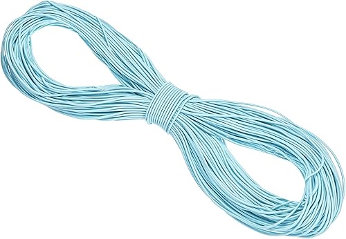 Vista 466 de PATIKIL Cuerda elástica elástica de 1/8 pulgadas, 11 yardas (0.118 in x 32.8 ft), color verde militar para manualidades, correas de gancho