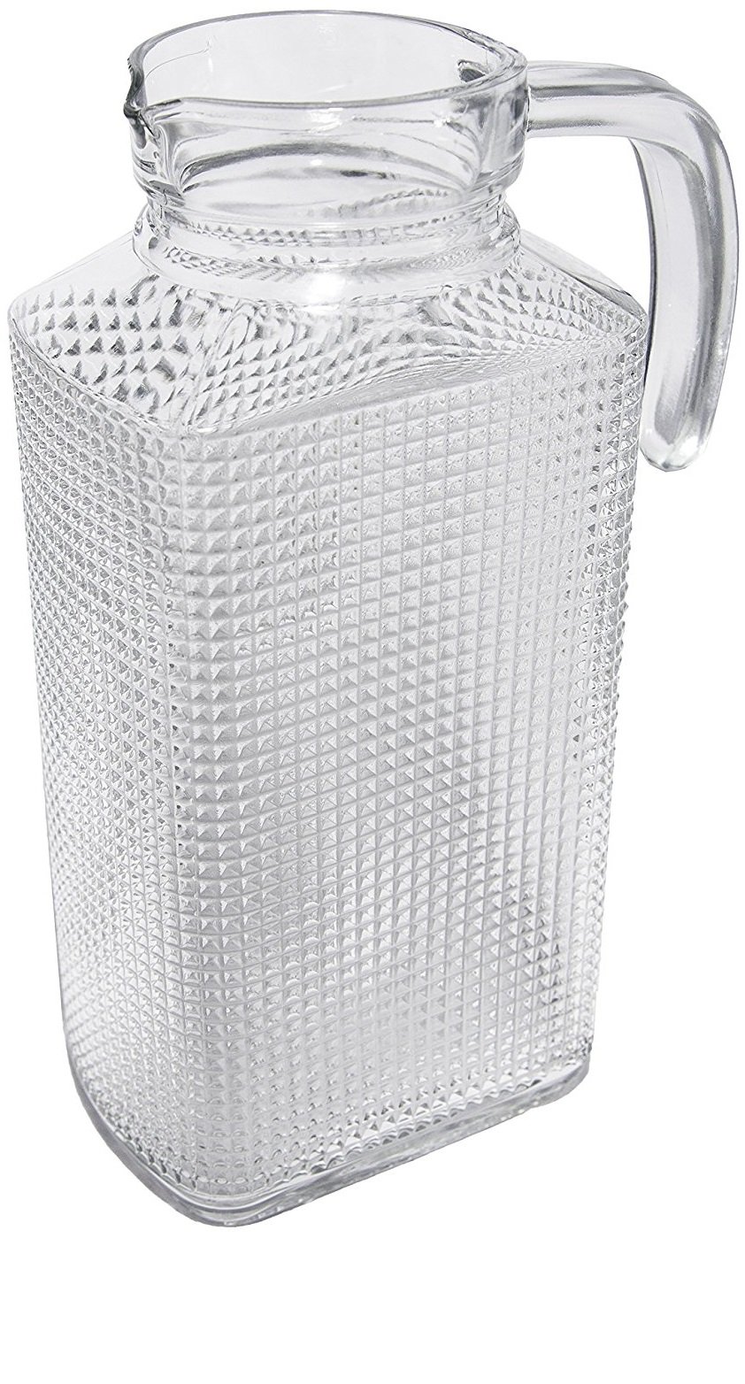 Circleware 66551 Frigo - Jarra de vidrio texturizado