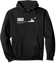 BOM Airport Code for Mumbai India Pullover Hoodie