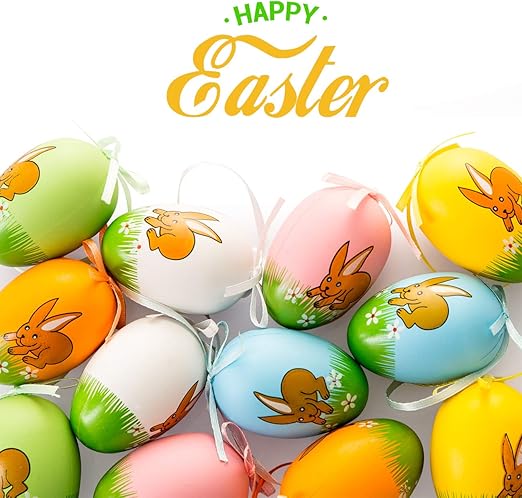 Amazon Co Jp Naler イースターエッグ イースター 飾りウザギ デザイン ペイント 復活祭たまご 卵 装飾 デコレーション グッズ 雑貨 小道具 玩具 パーティー おもちゃ