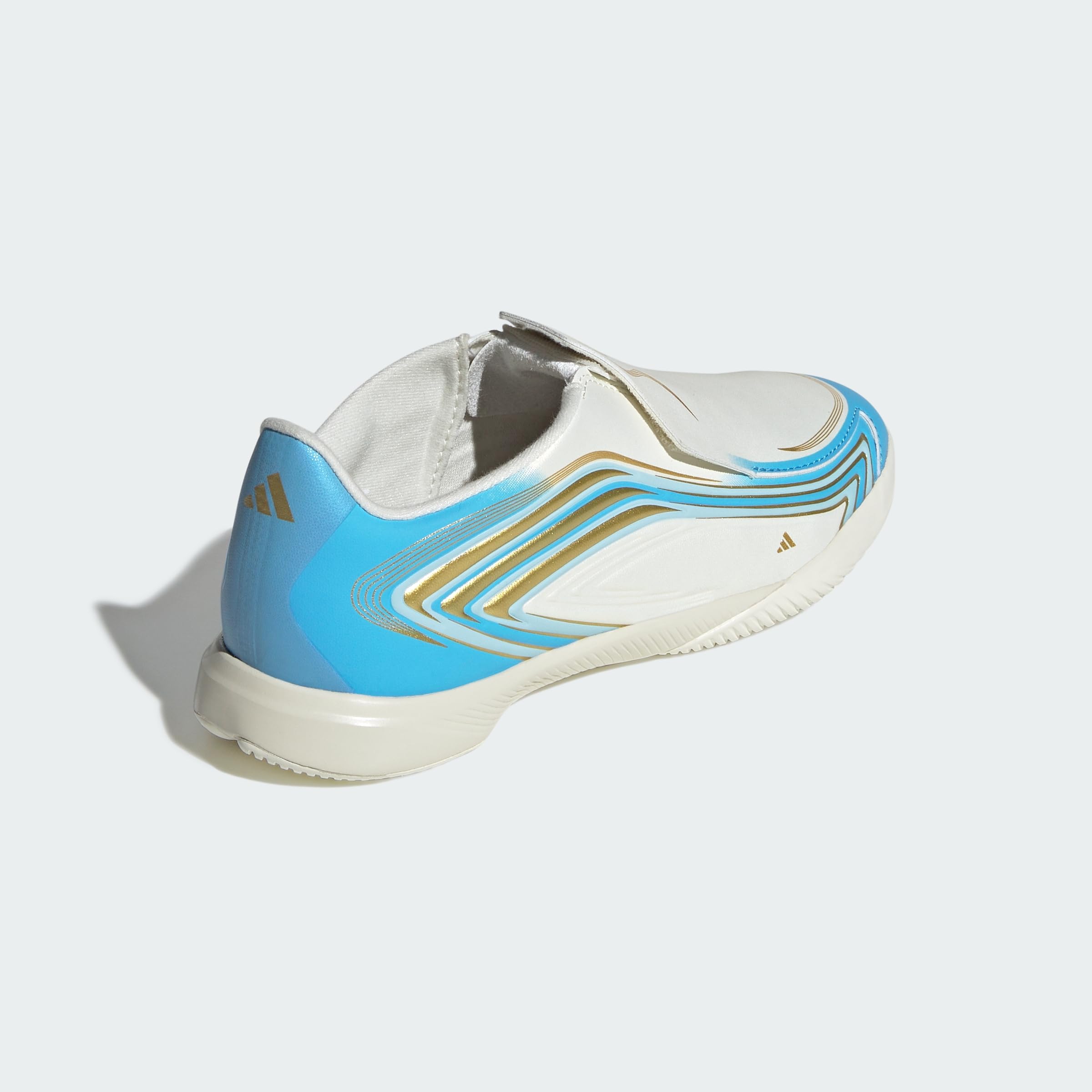 Adidas F50 Messi League Laceless Indoor Football Kids Scarpe da ginnasticaUnisex - Bambini e Ragazzi